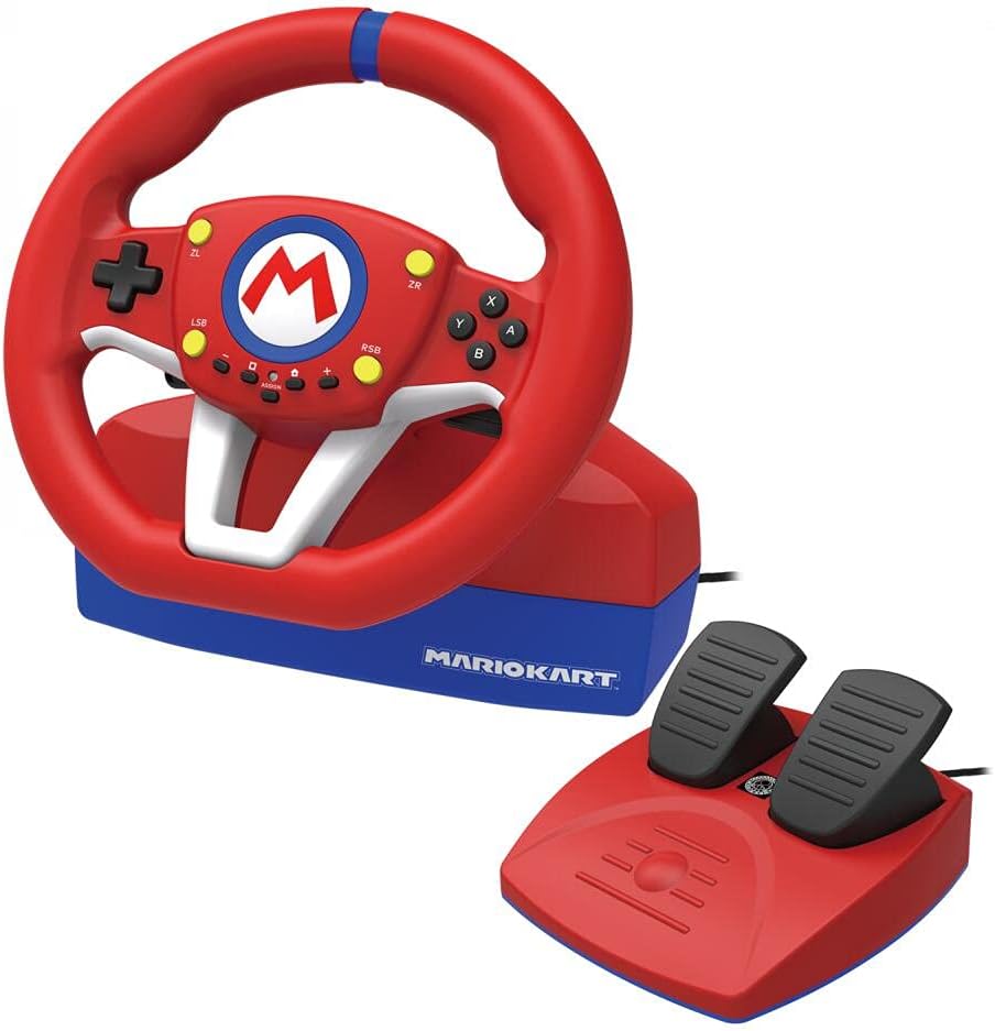 Hori Nintendo Switch Mario Kart Racing Wheel Pro Mini By - Officially Licensed By Nintendo - Nintendo Switch - Imagem 10