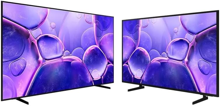 Samsung Combo Smart TV 75″ Crystal UHD 4K U8600F 2025 + Samsung Smart TV 50″ Crystal UHD 4K U8100F 2025