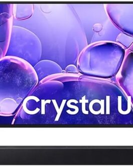 Smart TV 43″ Crystal UHD 4K U8600F 2025 + Soundbar B400F/ZD