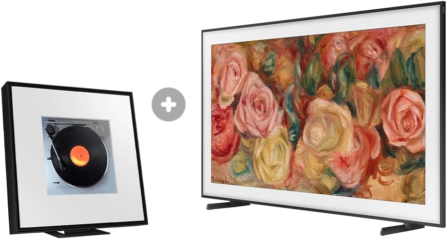 Samsung Smart TV 65″ QLED 4K The Frame 65LS03D + Music Frame Combo