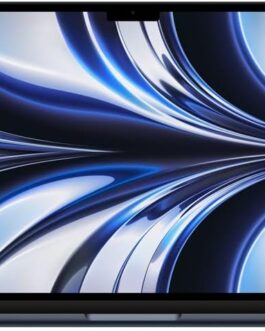 Notebook MacBook (2022) Apple com chip M2: tela Liquid Retina de 13.6 polegadas, 16GB de RAM, 256 GB de SSD. Meia-noite.