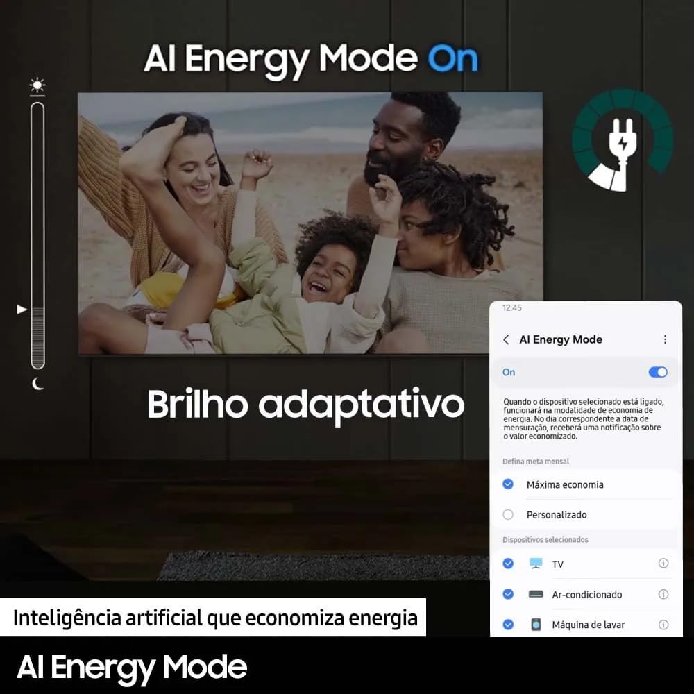 Samsung AI Big TV 75" Neo QLED 4K 75QN85D 2024, Processador com AI, Upscaling 4K, Mini LED, Painel 120hz, AI Energy Mode, Alexa built in - Imagem 8