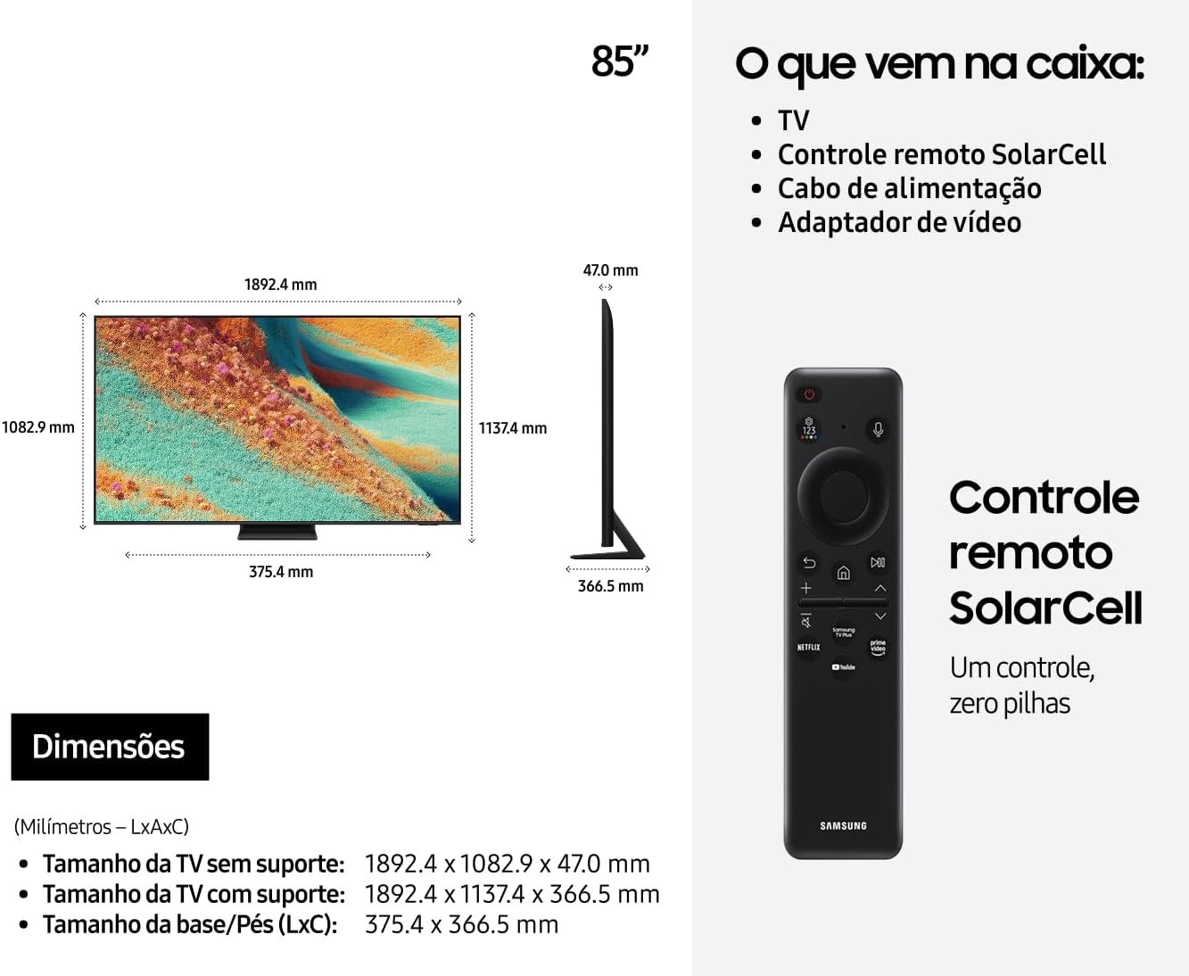 Samsung Vision AI TV 85" NEO QLED ULTRA 4K QN85F 2025 - Imagem 8