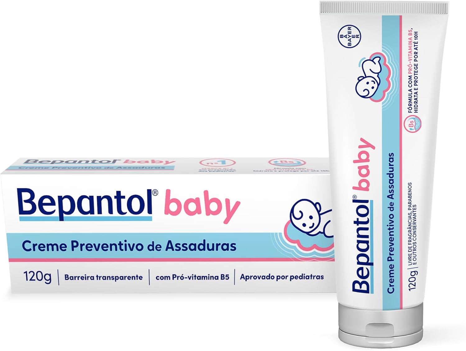 Bepantol Baby Pomada Assadura Bebe Hipoalergênica 120g Bepantol Baby Pomada Assadura Bebe Hipoalergênica 120g