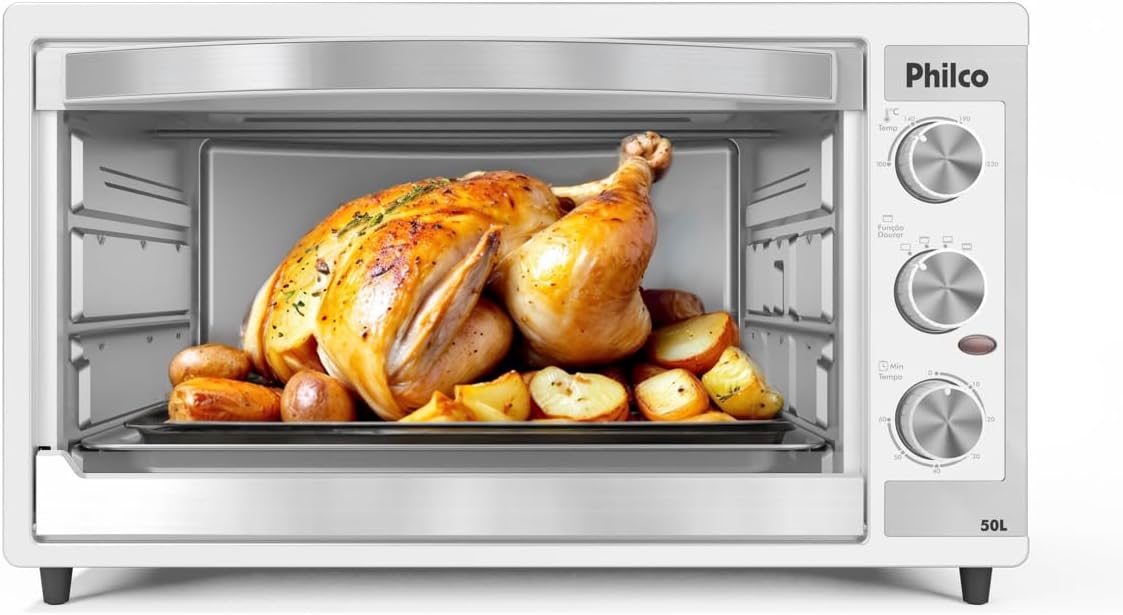 Forno Elétrico 50L Philco PFE52B Dupla resistência 127V