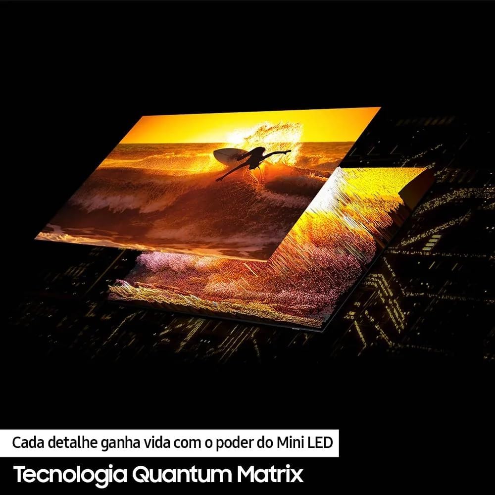 Samsung AI Big TV 75" Neo QLED 4K 75QN85D 2024, Processador com AI, Upscaling 4K, Mini LED, Painel 120hz, AI Energy Mode, Alexa built in - Imagem 5