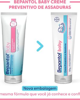 Bepantol Baby Pomada Assadura Bebe Hipoalergênica 120g