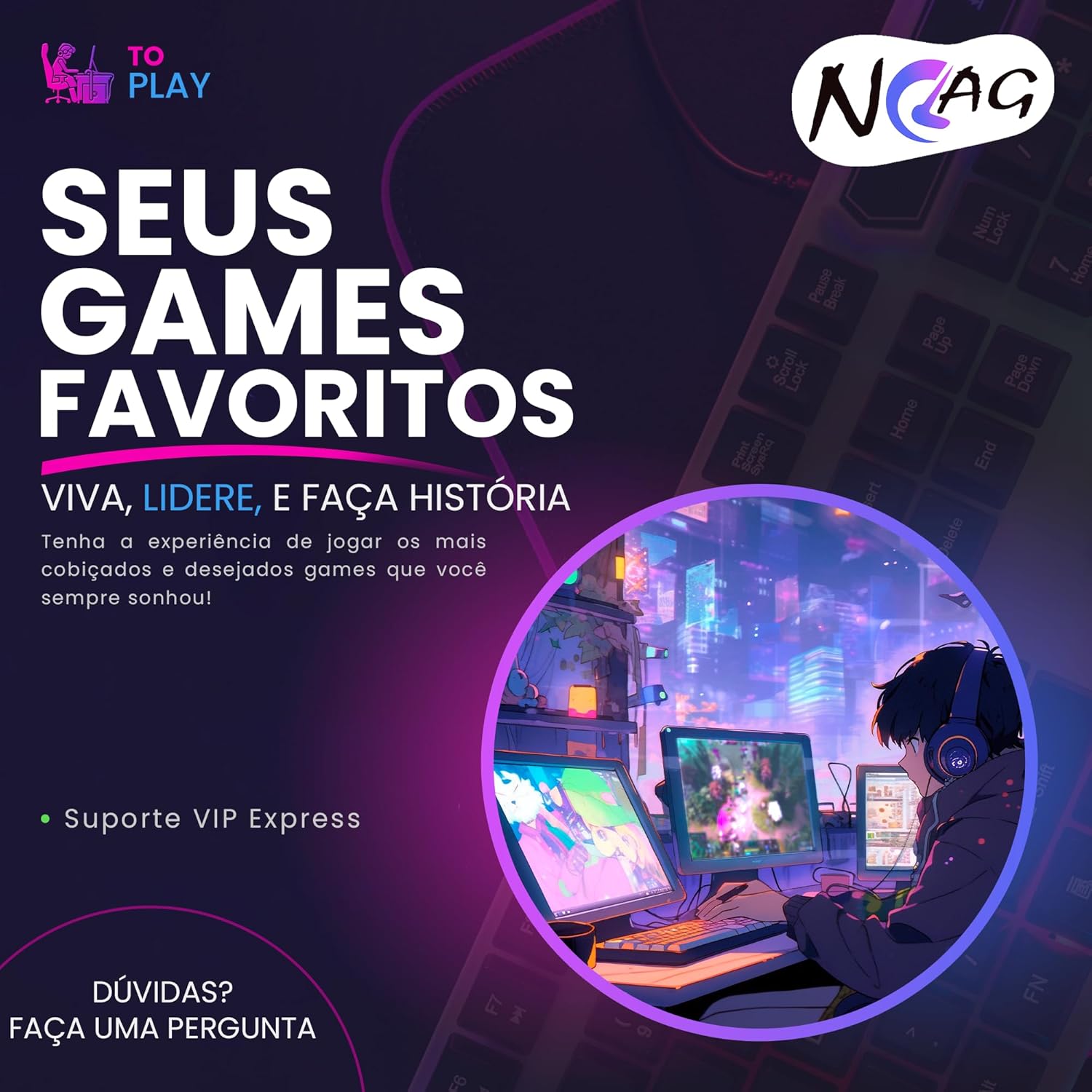 Pc Gamer Computador Completo NoLag Amd Ryzen 5, Radeon™ Graphics Vega, 32GB Ram, SSD 1TB NVMe, Gabinete RGB - Imagem 3