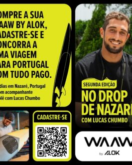 WAAW by ALOK Caixa de Som INFINITE 100 Bluetooth, Tipo Torre, Até 14h de Autonomia, 4 Alto-Falantes, TWS, 100W RMS