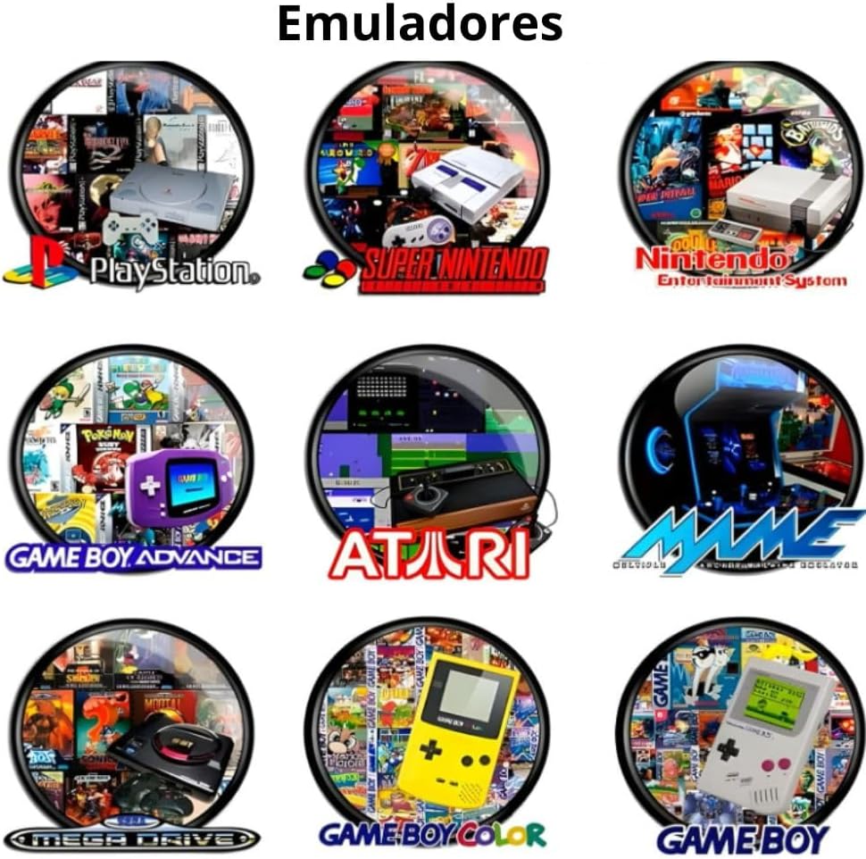 Video Game Stick HDMI Retrô com 2 Controles Sem Fio – Console Portátil com Jogos Clássicos e Modernos - Imagem 5