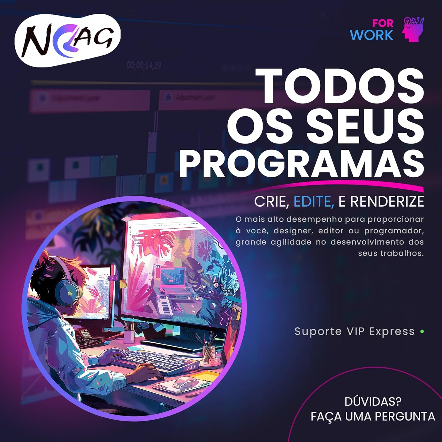 Pc Gamer Computador Completo NoLag Amd Ryzen 5, Radeon™ Graphics Vega, 32GB Ram, SSD 1TB NVMe, Gabinete RGB - Imagem 4