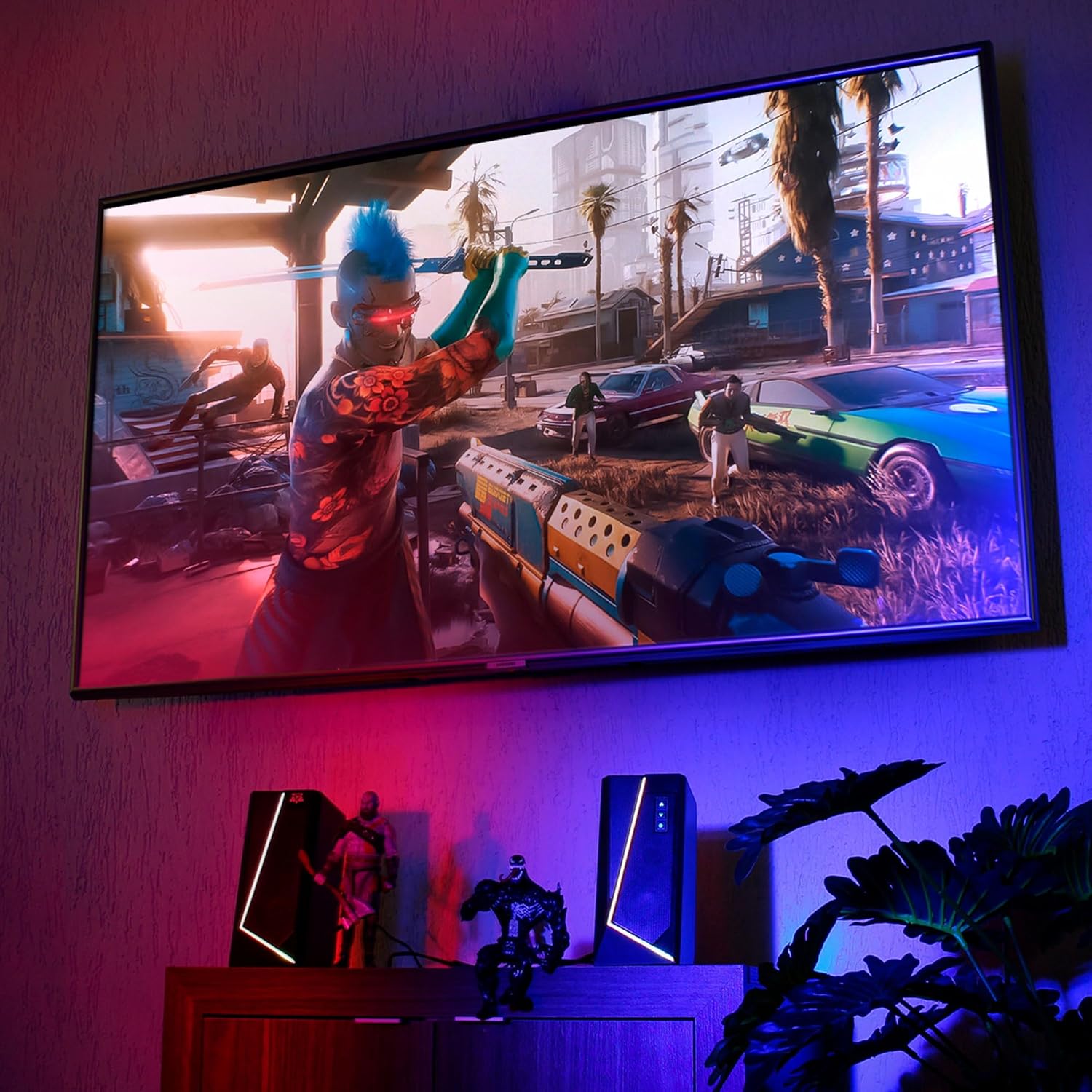 Caixa De Som Adamantiun Nirvan S10a P2 3.5mm Estéreo 2.5 3W*2 RGB Preto - Imagem 6