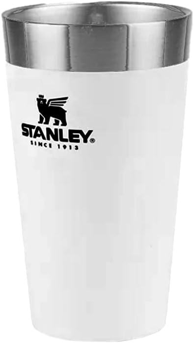 Stanley – Copo de cerveja isolado, copo empilhável Stay Chill de 473 ml, para bebidas quentes ou frias