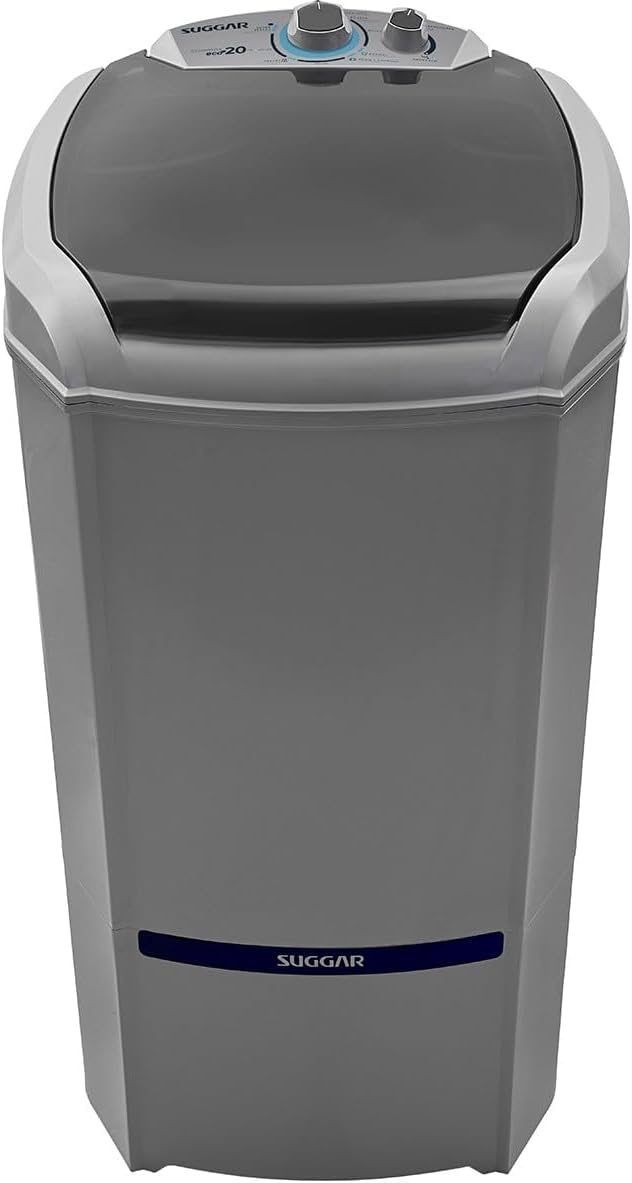 SUGGAR LAVADORA DE ROUPAS LAVAMAX ECO 20KG 110V PRATA LE2001PR - Imagem 4