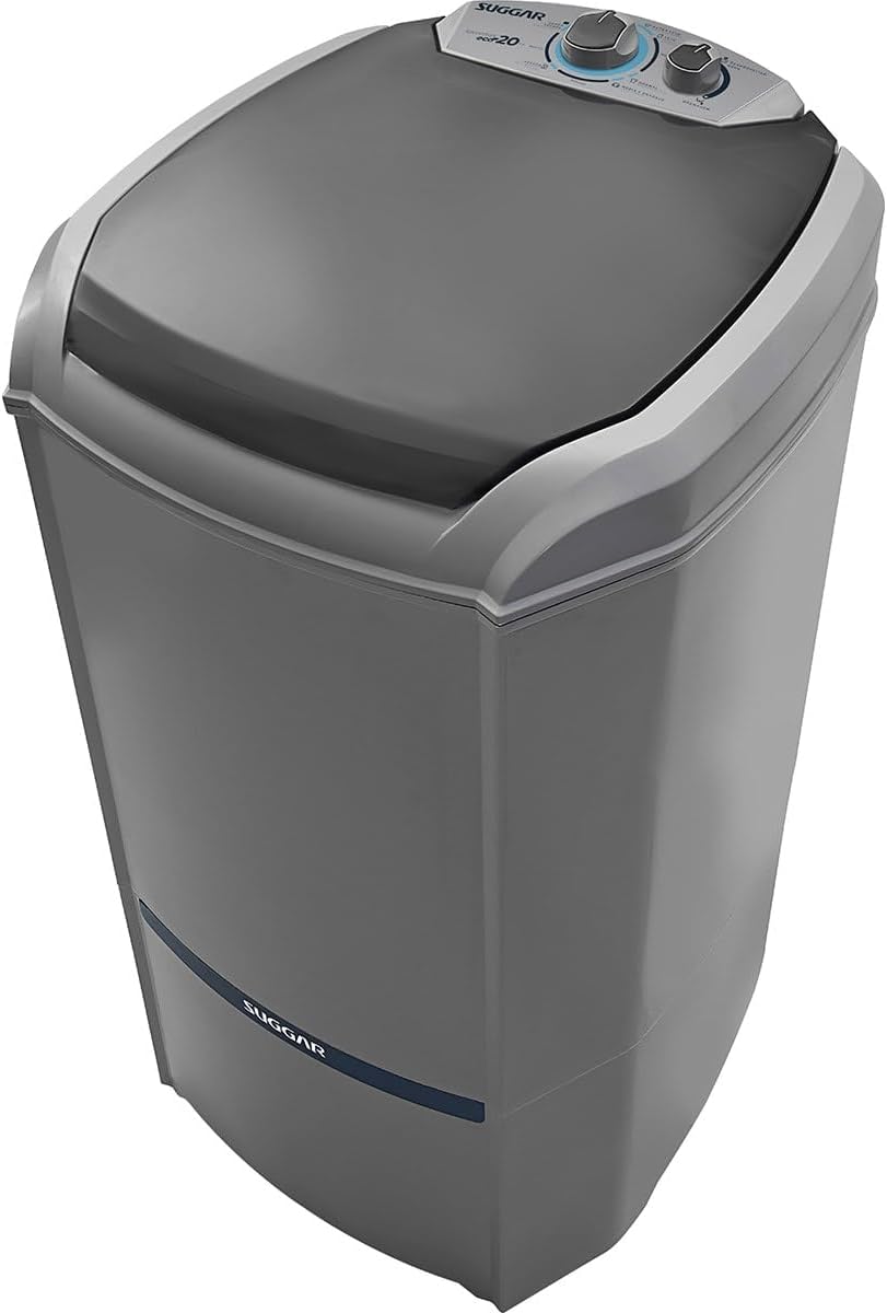 SUGGAR LAVADORA DE ROUPAS LAVAMAX ECO 20KG 110V PRATA LE2001PR - Imagem 3