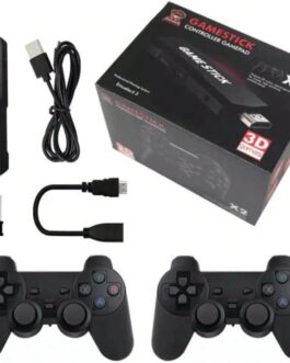 Controlr sem fio HD,GD10 Game Stick embutido 40000 jogos 128GB 2.4G controlr sem fio HD console de videogame retrô 4k HD console de videogame
