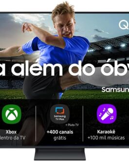 Samsung Vision AI TV 55″ QLED Ultra 4K Q8F 2025, Pontos Quânticos, Processador com AI, Xbox Cloud Gaming