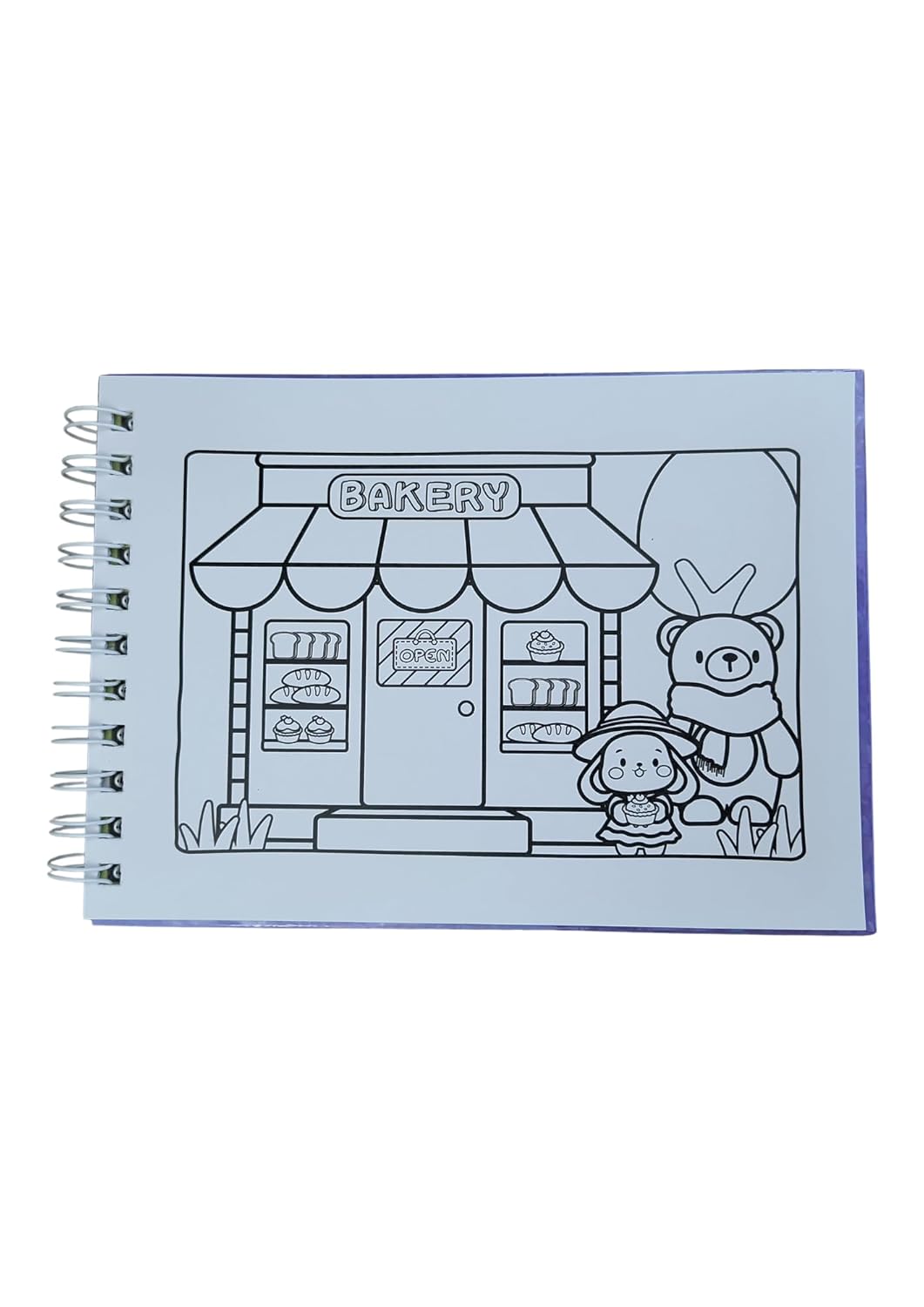 Cute & Comfy Super Extra - Livro de Colorir Adulto - Capa Dura Holográfica - Imagem 4