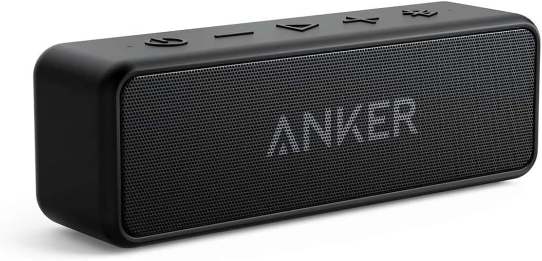 Anker soundcore 2 Caixa de Som Bluetooth Portátil com 12W de Som Estéreo, Bluetooth 5, BassUp, à Prova d’Água IPX7, 24 Horas de Reprodução, Emparelhamento Estéreo Sem Fio, Ideal para Casa e Viagens Anker soundcore 2 Caixa de Som Bluetooth Portátil com 12W de Som Estéreo, Bluetooth 5, BassUp, à Prova d’Água IPX7, 24 Horas de Reprodução, Emparelhamento Estéreo Sem Fio, Ideal para Casa e Viagens