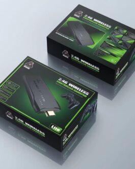 Console de Classic Retro Video game stick Sem Fio 4K HD 64G 10000 Jogos Família Playstation