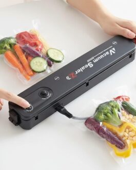 Seladora a Vácuo Automática e Portátil, para Uso Doméstico, Otimizada para Carnes, Queijos e Alimentos em Geral – Embalagem Moderna e Conservação Profissional com máxima eficiência.