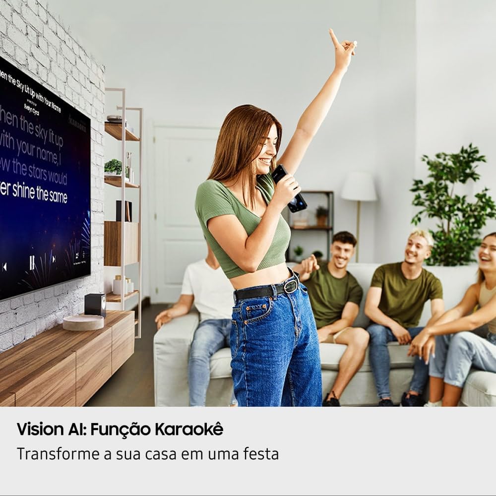 Samsung Vision AI TV 55" QLED Ultra 4K Q8F 2025, Pontos Quânticos, Processador com AI, Xbox Cloud Gaming - Imagem 5