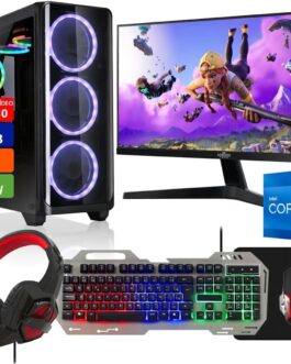 PC Gamer Completo Intel Core i7 16GB SSD 1TB Placa de Vídeo GT 730 2GB Monitor 19″ com Kit Gamer – Fonte 400W Real Strong Tech