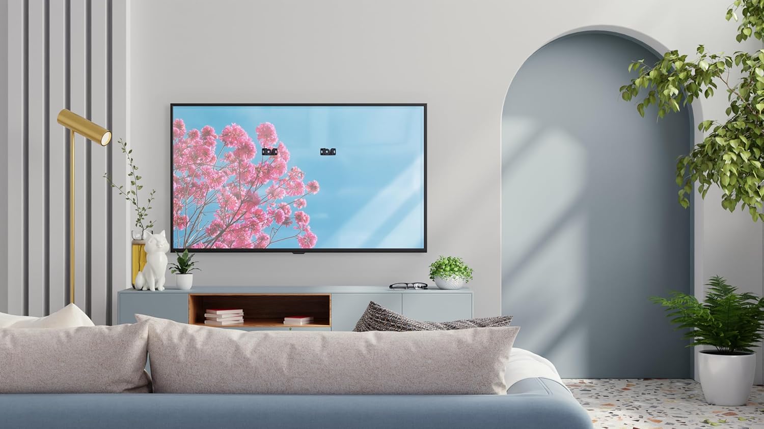 Suporte Para Tv Fixo Sav-1000 Universal 14-84" Aquário - Imagem 8