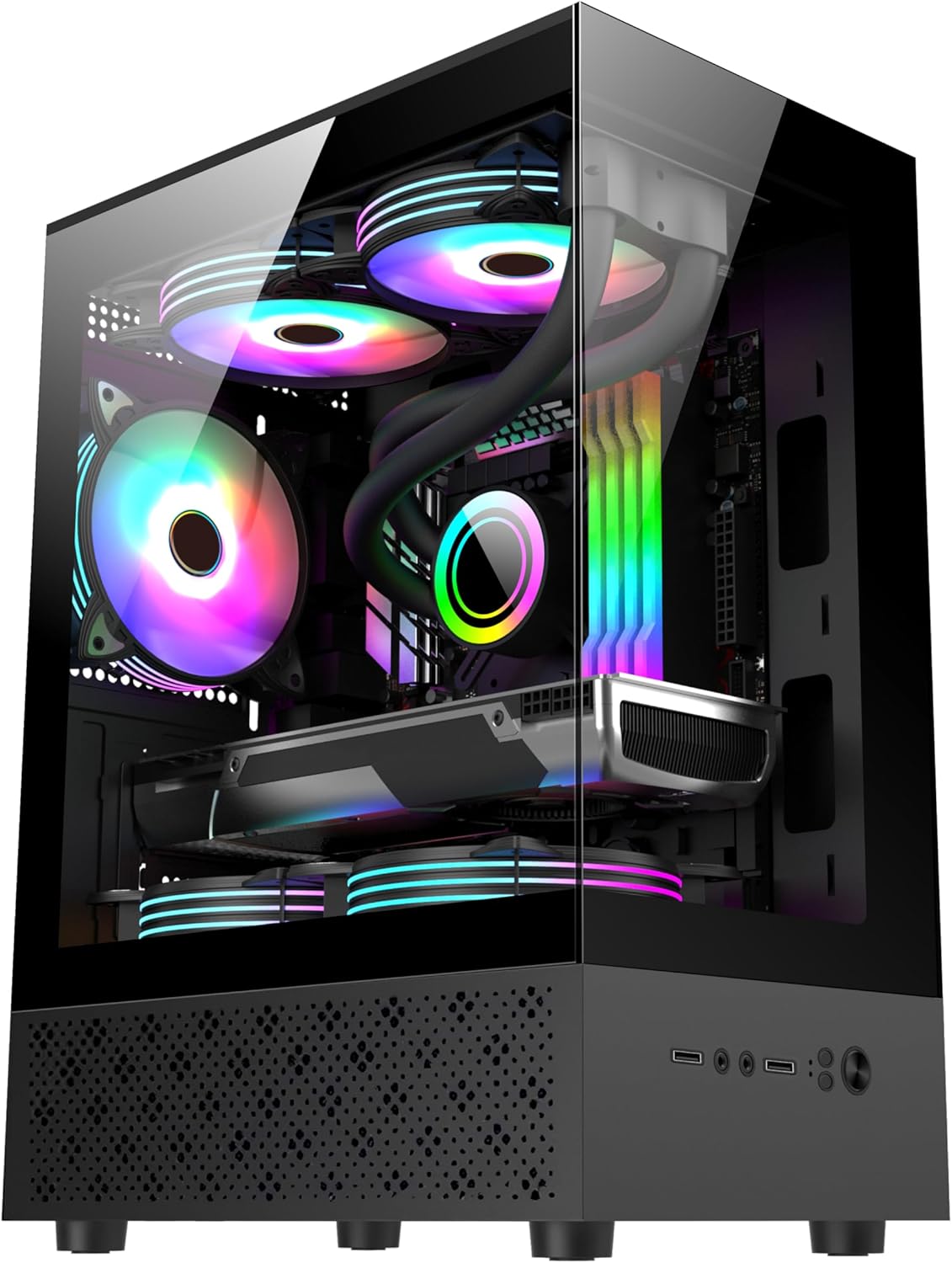 Pc Gamer Computador Completo NoLag® Amd Ryzen 5 8600G, Radeon™ Graphics 760M, 16GB DDR5, SSD 1TB NVMe, Gabinete RGB Pc Gamer Computador Completo NoLag® Amd Ryzen 5 8600G, Radeon™ Graphics 760M, 16GB DDR5, SSD 1TB NVMe, Gabinete RGB