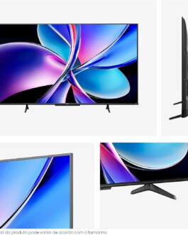 Hisense Smart TV UHD 4K QLED 75″ Polegadas 75Q7QG Google TV Modo Jogo Pro 144 Hz, AMD FreeSync Premium, Dolby Vision Atmos e Compatível com Alexa