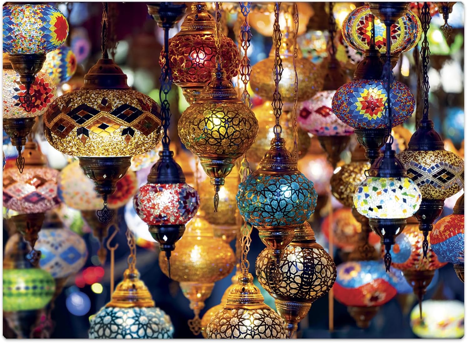 Toyster - Mercado das Luzes Quebra-Cabeça 1000 Peças -Game Office - Imagem 2