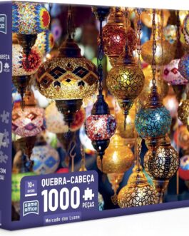 Toyster – Mercado das Luzes Quebra-Cabeça 1000 Peças -Game Office