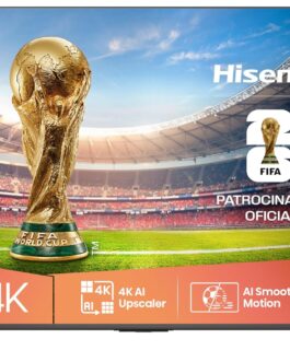 Hisense Smart TV 4K 55″ Polegadas 55A6NV com Dolby Vision, HDR10, HLG, Dolby Gaming, Film Maker, DTS Virtual X, Compatibilidade Alexa e Google Home
