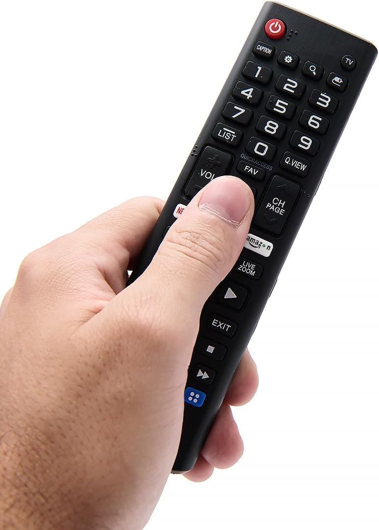 Controle de TV Controle Remoto Compatível Smart TV TODOS os Modelos LCD, LED, Plasma Com Teclas de Atalho