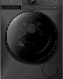 MÁQUINA DE LAVAR ROUPAS MIDEA 11KG INVERTER HEALTHGUARD WI-FI TITANIUM MF201W110WB 220V