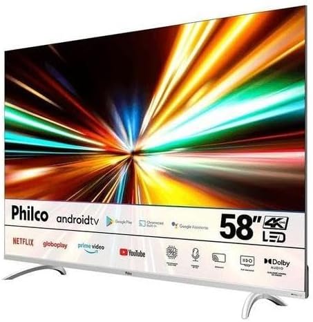 Smart TV 58” Philco PTV58G7PAGCSBL Android TV 4K Led Smart TV 58” Philco PTV58G7PAGCSBL Android TV 4K Led