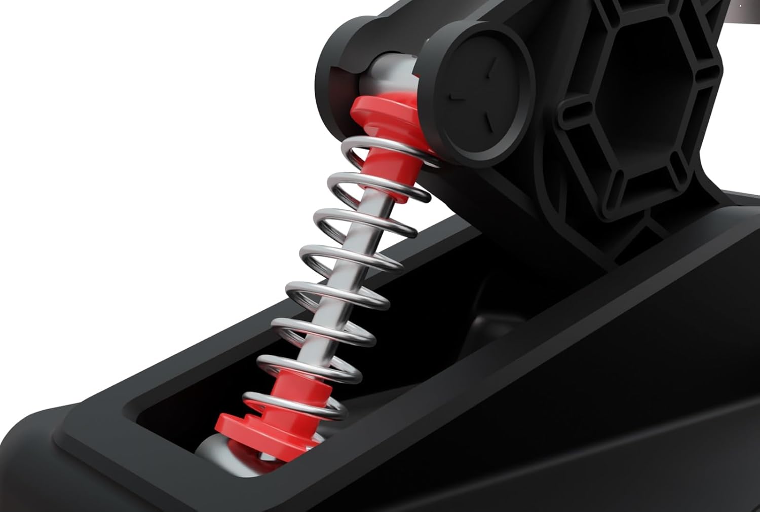 NBCP Racing Pedals,PC Gaming Steering Wheel Pedal Set | Swappable Springs,Adjustable, Durable,Compatible with PC Win11/Win10/Win7 - Imagem 6