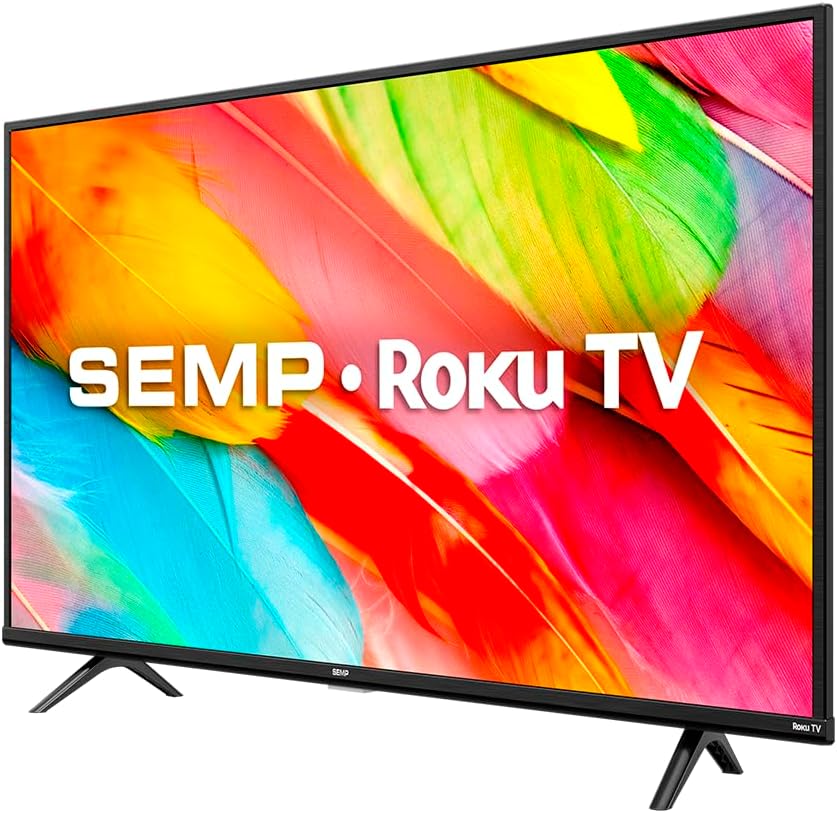 TCL ROKU TV LED 32” SEMP R6500 HD Wifi dual band, 3 HDMI, 1 USB, com controle por aplicativo, compatível com Google Assistant, Alexa e Apple homekit - Imagem 2
