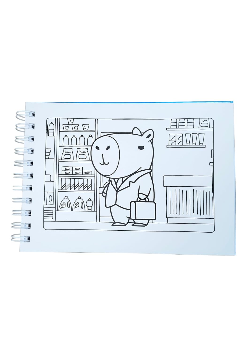 Cute & Comfy Super Extra - Livro de Colorir Adulto - Capa Dura Holográfica - Imagem 3