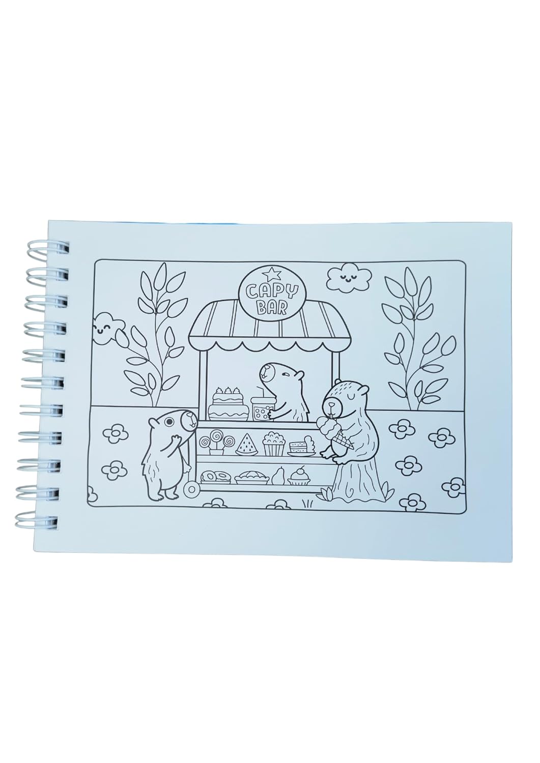 Cute & Comfy Super Extra - Livro de Colorir Adulto - Capa Dura Holográfica - Imagem 4