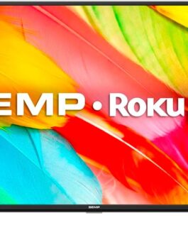TCL ROKU TV LED 32” SEMP R6500 HD Wifi dual band, 3 HDMI, 1 USB, com controle por aplicativo, compatível com Google Assistant, Alexa e Apple homekit