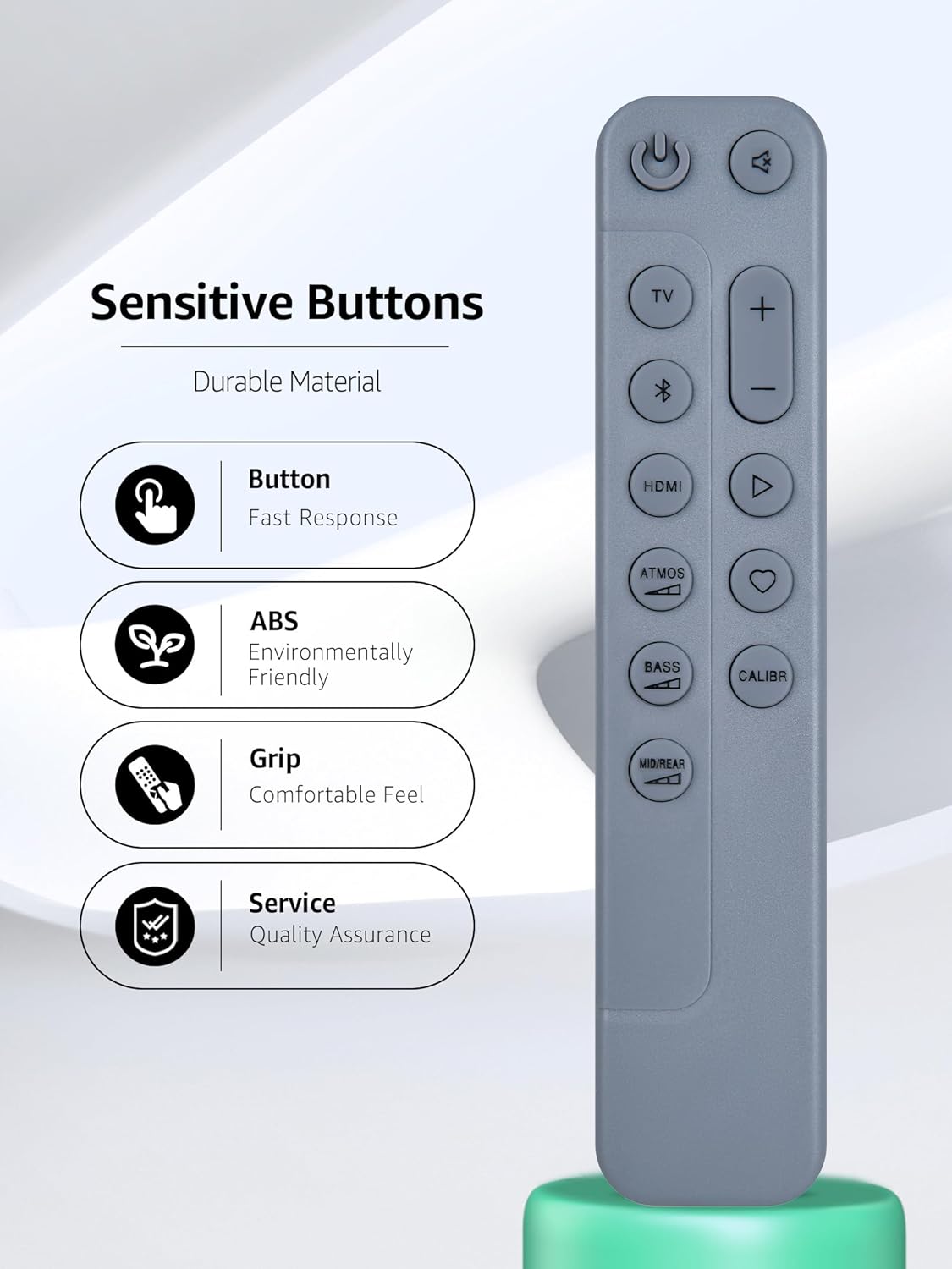 Controle remoto de substituição Soundbar para JBL 5.1.2 Bar 1300X, compatível com BAR1300 BAR1000 BAR800 Sound Bar - Imagem 5