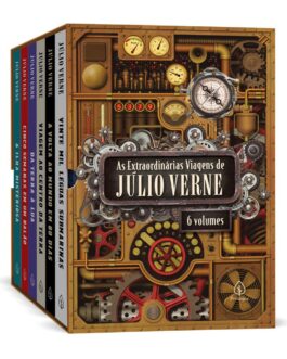 As extraordinárias viagens de Júlio Verne – Box com 6 livros