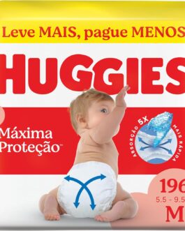 Huggies Fralda Supreme Care M 196 Un