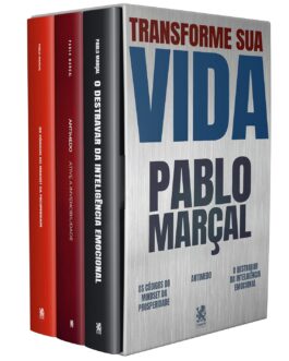 Coleção Transforme Sua Vida – Pablo Marçal – Box com 3 Livros