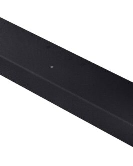 Soundbar Samsung HW-B400F, com 2.0 canais, Bluetooth, Subwoofer integrado e HDMI ARC