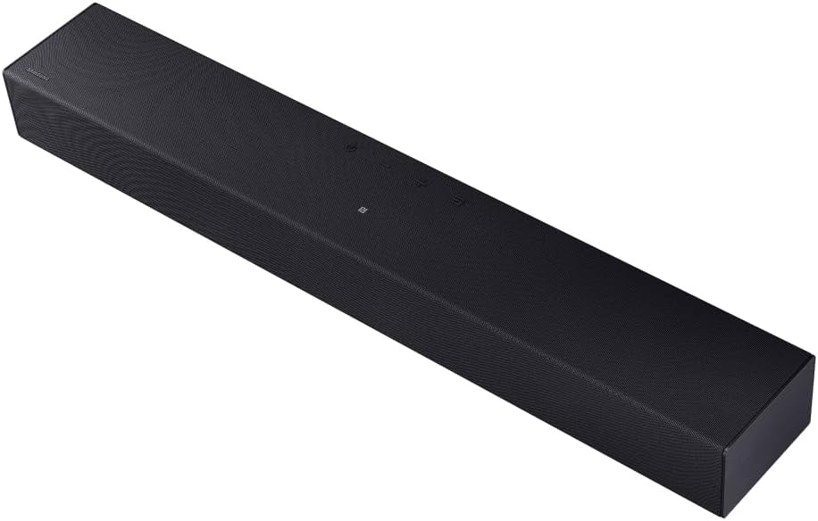Soundbar Samsung HW-B400F, com 2.0 canais, Bluetooth, Subwoofer integrado e HDMI ARC - Imagem 2