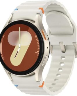 Samsung Galaxy Watch7 Smartwatch 40mm Bluetooth, Galaxy AI, Tela em Cristal de Safira, GPS de Dupla Frequência, Monitoramento avançado de saúde, sono e de coração, Processador de 3nm – Creme