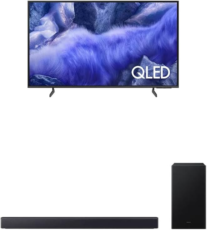 Samsung Combo Vision AI TV 43″ QLED Ultra 4K QEF1 2025 + Soundbar Samsung HW-B450F