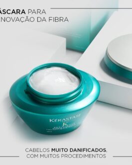 Thérapiste Kérastase Máscara de Tratamento para Cabelos Danificados e Quebradiços com Reconstrução Profunda que Recupera Força e Elasticidade da Fibra Capilar Resistance, 200ml